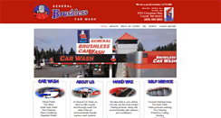 Desktop Screenshot of generalbrushlesscarwash.com